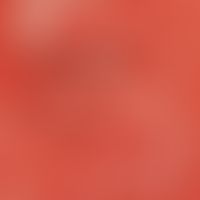 Pustulose akute generalisierte exanthematische:&nbsp; Markierung der Entnahmestelle. Pfeil markie...