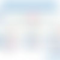 Schematische Darstellung des alternativen Splicing-Vorgangs, der Translation mit der Synthese der...
