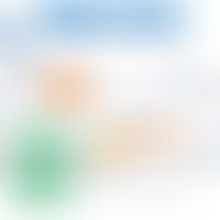 Transkription: schematische Darstellung des Transkriptionsvorgangs mit Bildung eines RNA-Transkri...